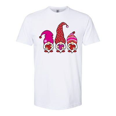 Cute Valentine's Day Gnomes Softstyle® CVC T-Shirt