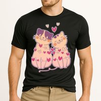 Cute Valentine's Day Kitties Cooling Performance Crew T-Shirt