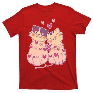 Cute Valentine's Day Kitties T-Shirt