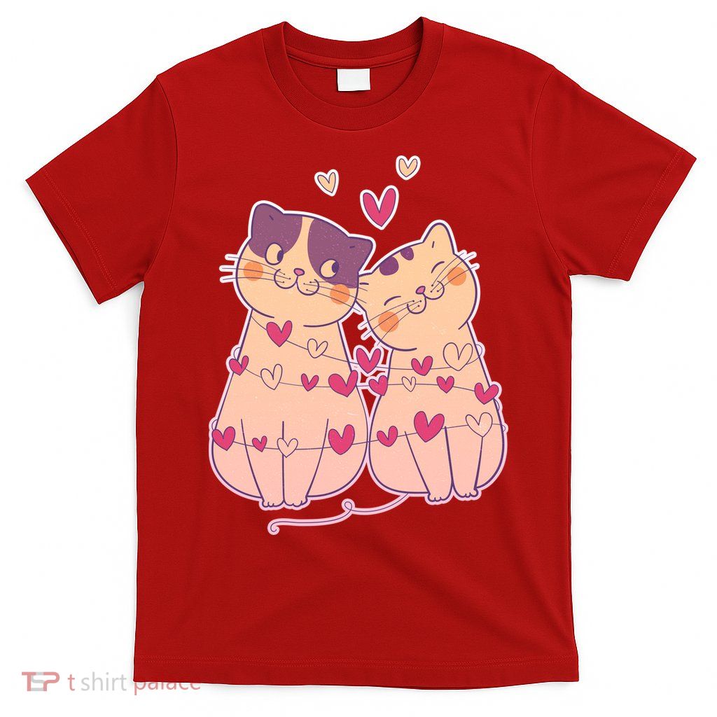 Cute Valentine's Day Kitties T-Shirt