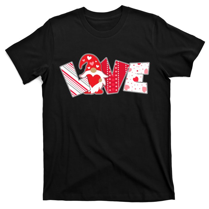 Cute Valentine's Day Love Gnome T-Shirt