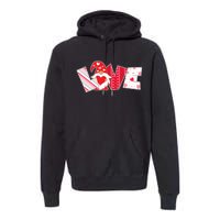 Cute Valentine's Day Love Gnome Premium Hoodie