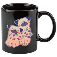 Cute Valentine's Day Puppies 11oz C Handle Ceramic Mug
