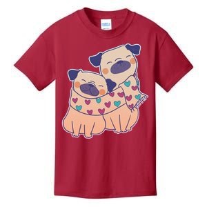 Cute Valentine's Day Puppies Kids T-Shirt