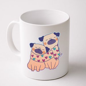 Cute Valentine's Day Puppies Coffee Mug