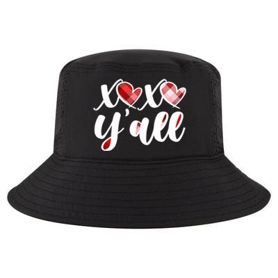 Cute Valentine's Day XOXO Y'all  Cool Comfort Performance Bucket Hat