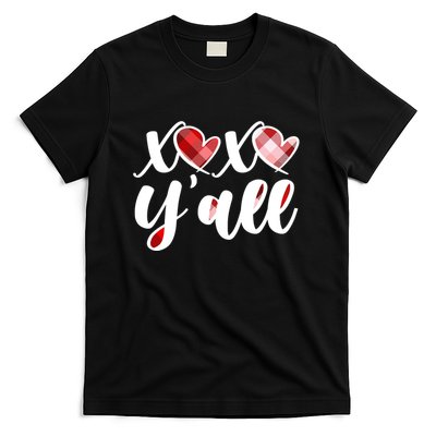 Cute Valentine's Day XOXO Y'all  T-Shirt