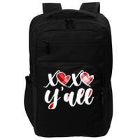 Cute Valentine's Day XOXO Y'all  Impact Tech Backpack