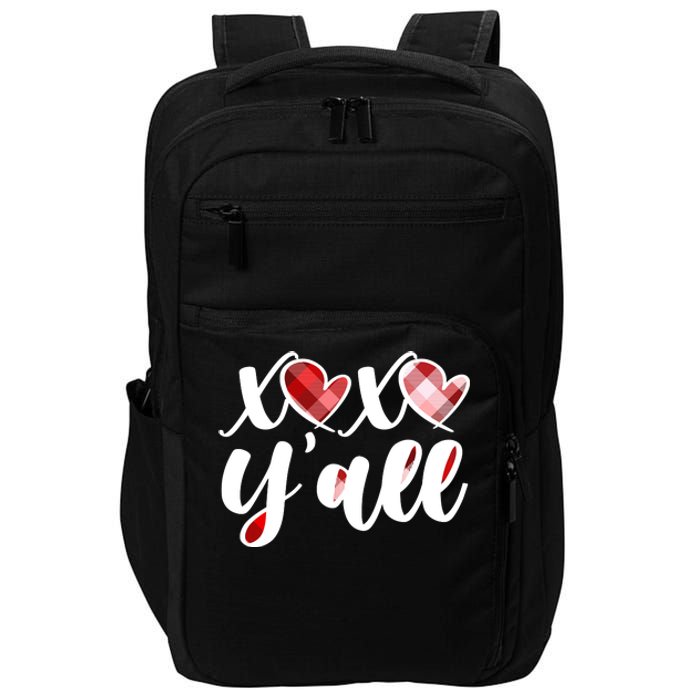 Cute Valentine's Day XOXO Y'all  Impact Tech Backpack