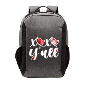 Cute Valentine's Day XOXO Y'all  Vector Backpack