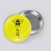 Cute Vintage Let It Bee Button