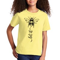 Cute Vintage Let It Bee Kids T-Shirt