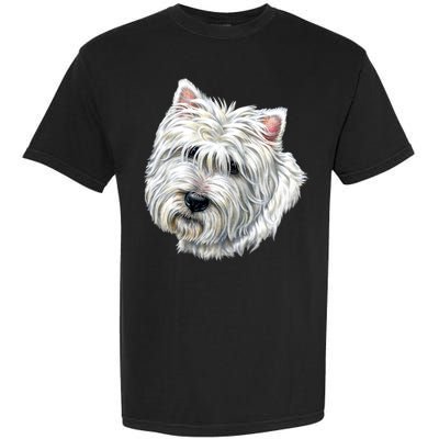 Cute Westie Dog Garment-Dyed Heavyweight T-Shirt