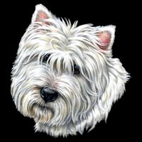 Cute Westie Dog Apron