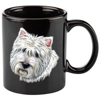 Cute Westie Dog 11oz C Handle Ceramic Mug