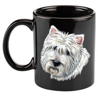 Cute Westie Dog 11oz C Handle Ceramic Mug