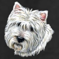 Cute Westie Dog 11oz C Handle Ceramic Mug