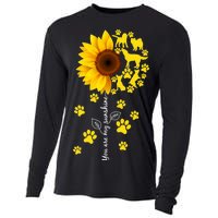 Cute You Are My Sunshine Sunflower Dogs Cooling Performance Long Sleeve Crew