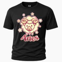 Cute Zodiac Aries Ram Cooling Performance Crew T-Shirt