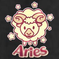 Cute Zodiac Aries Ram Adult Drive Performance Visor