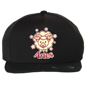 Cute Zodiac Aries Ram Wool Snapback Cap