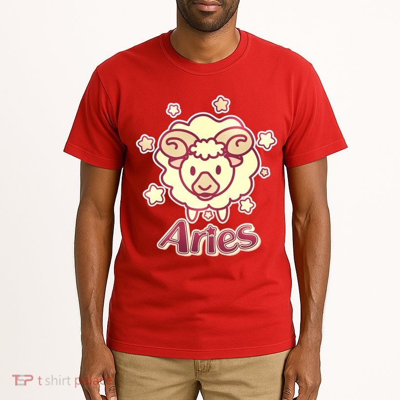 Cute Zodiac Aries Ram Tall T-Shirt
