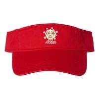 Cute Zodiac Aries Ram Valucap Bio-Washed Visor