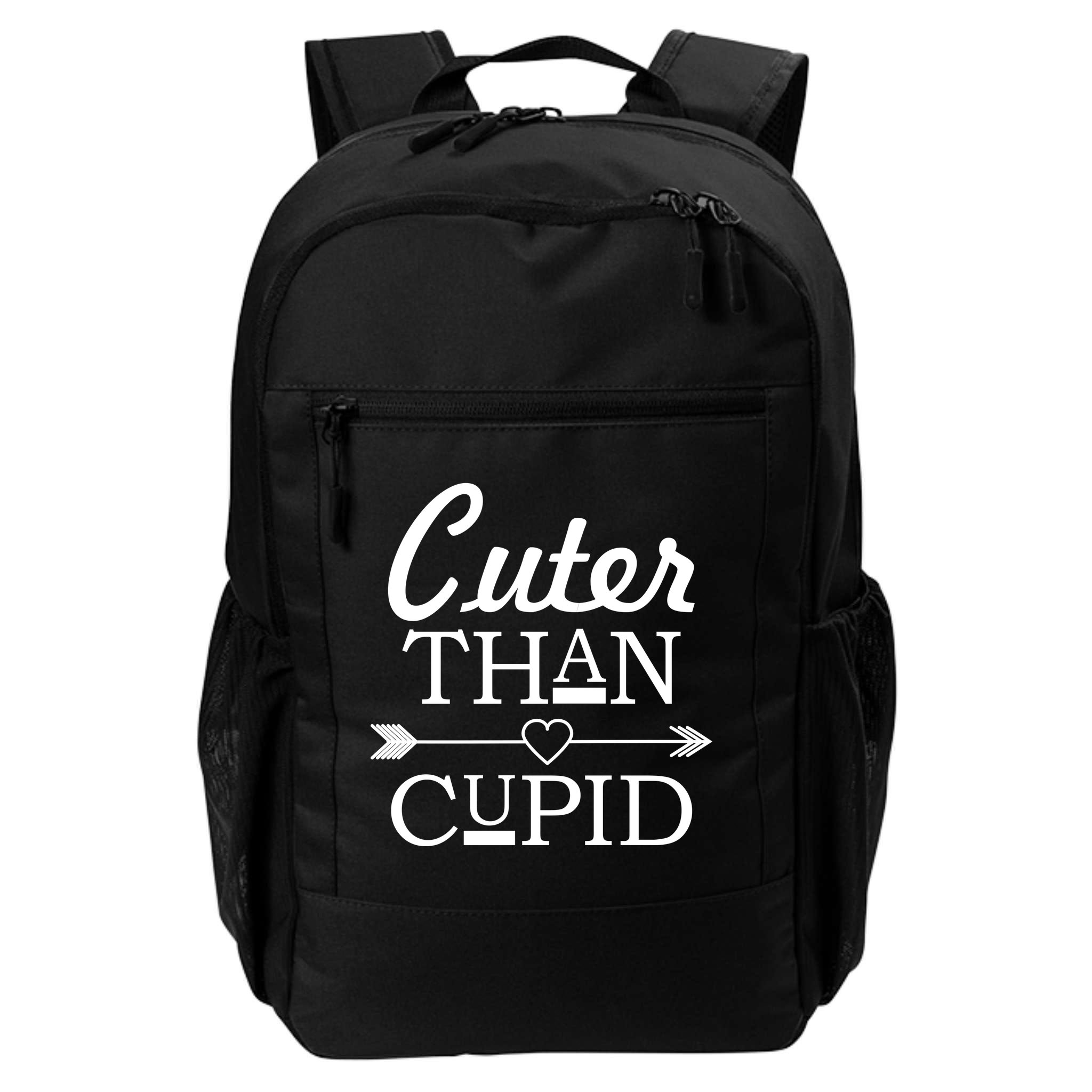 Cuter Than Cupid Funny Cute Valentines Backpack