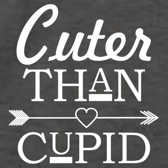 Cuter Than Cupid Funny Cute Valentines Vector Backpack