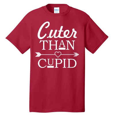 Cuter Than Cupid Funny Cute Valentines Tall T-Shirt