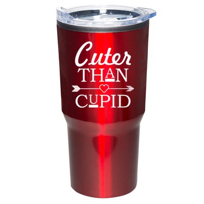 Cuter Than Cupid Funny Cute Valentines Tumbler