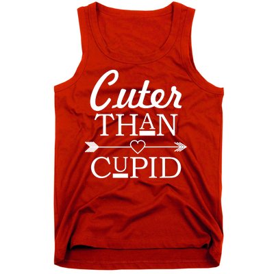 Cuter Than Cupid Funny Cute Valentines Tank Top