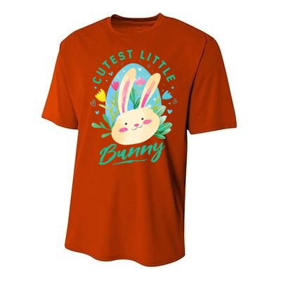 Cutest Little Bunny Performance Sprint T-Shirt