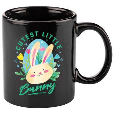 Cutest Little Bunny 11oz C Handle Ceramic Mug