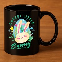Cutest Little Bunny 11oz C Handle Ceramic Mug
