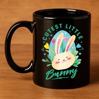 Cutest Little Bunny 11oz C Handle Ceramic Mug