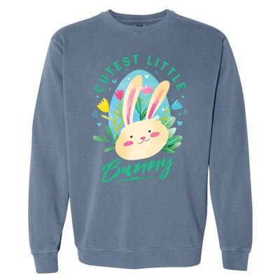 Cutest Little Bunny Garment-Dyed Sweatshirt