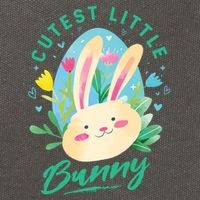 Cutest Little Bunny Cotton Canvas Backpack
