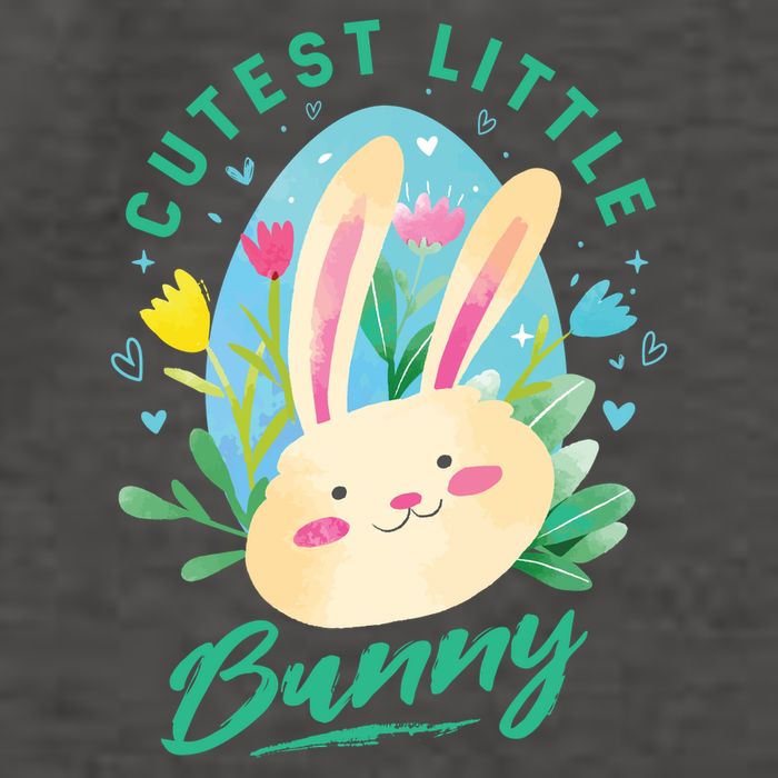 Cutest Little Bunny Vector Backpack