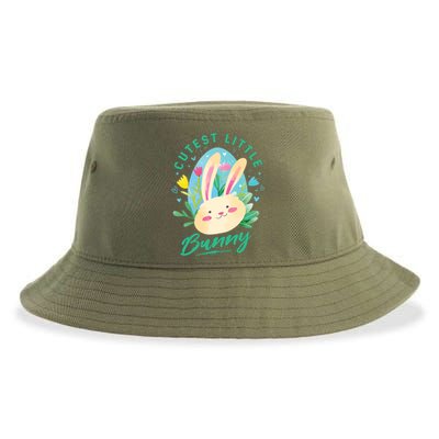 Cutest Little Bunny Sustainable Bucket Hat