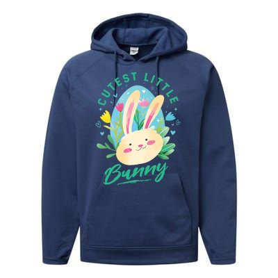 Cutest Little Bunny Performance Fleece Hoodie