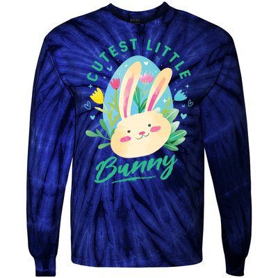 Cutest Little Bunny Tie-Dye Long Sleeve Shirt