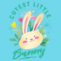 Cutest Little Bunny Women's V-Neck T-Shirt
