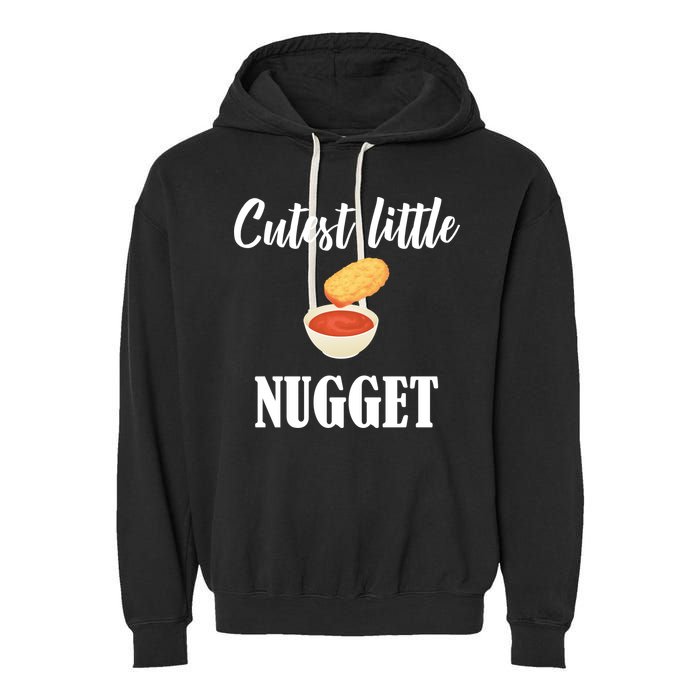 Cutest Little Nugget Garment-Dyed Fleece Hoodie