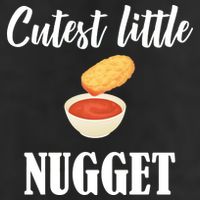 Cutest Little Nugget Garment-Dyed Fleece Hoodie