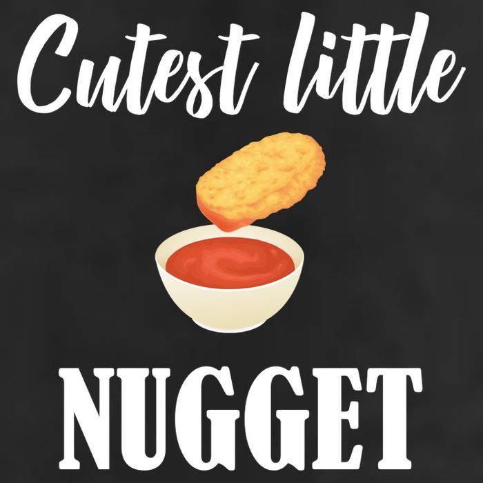 Cutest Little Nugget Garment-Dyed Fleece Hoodie