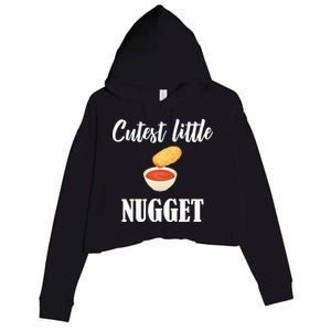 Cutest Little Nugget Crop Fleece Hoodie