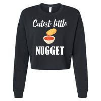 Cutest Little Nugget Cropped Pullover Crew