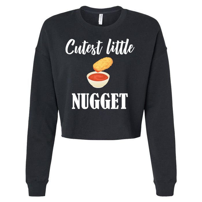 Cutest Little Nugget Cropped Pullover Crew