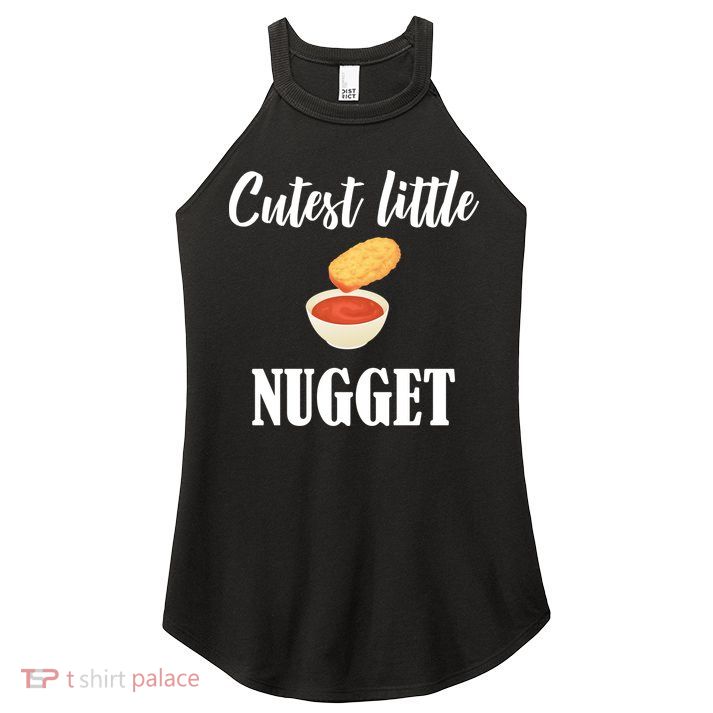 Cutest Little Nugget Women's Perfect Tri Rocker Tank